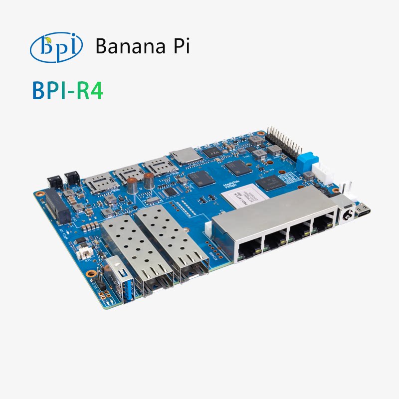 Banana Pi BPI-R4 Yüksek Perfor - Bananapi Bpi R4 Wifi 7 incelemesi ve fiyatı
